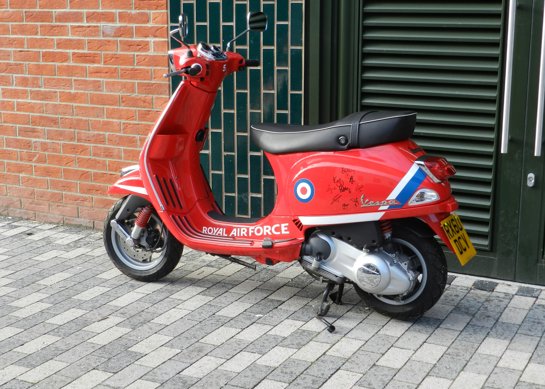 Vespa S Red Arrows